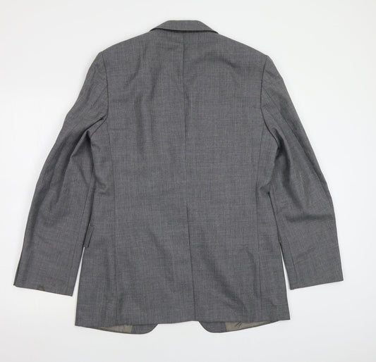 Mens UK Size 40 M&S Regular Grey Suit Jacket