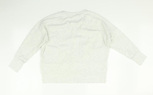 Primark Womens Grey Pullover Jumper Size S - Cropped