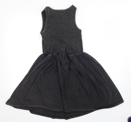 ASOS Womens Black A-Line Size 8