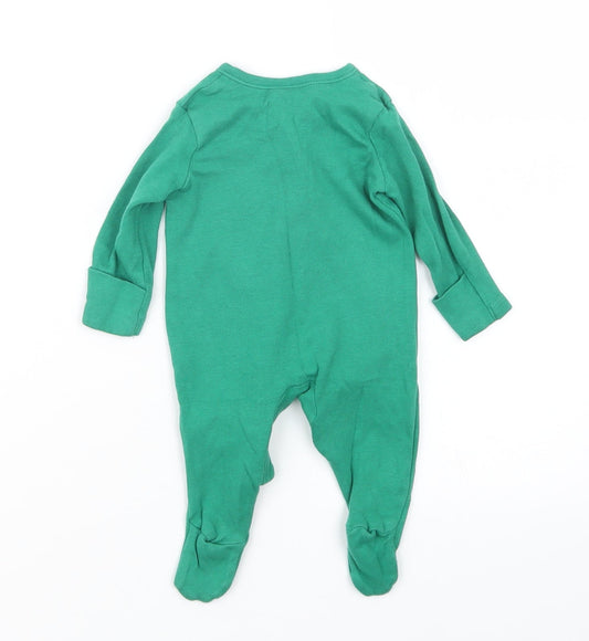 George Baby Green Coverall Outfit/Set Size Newborn