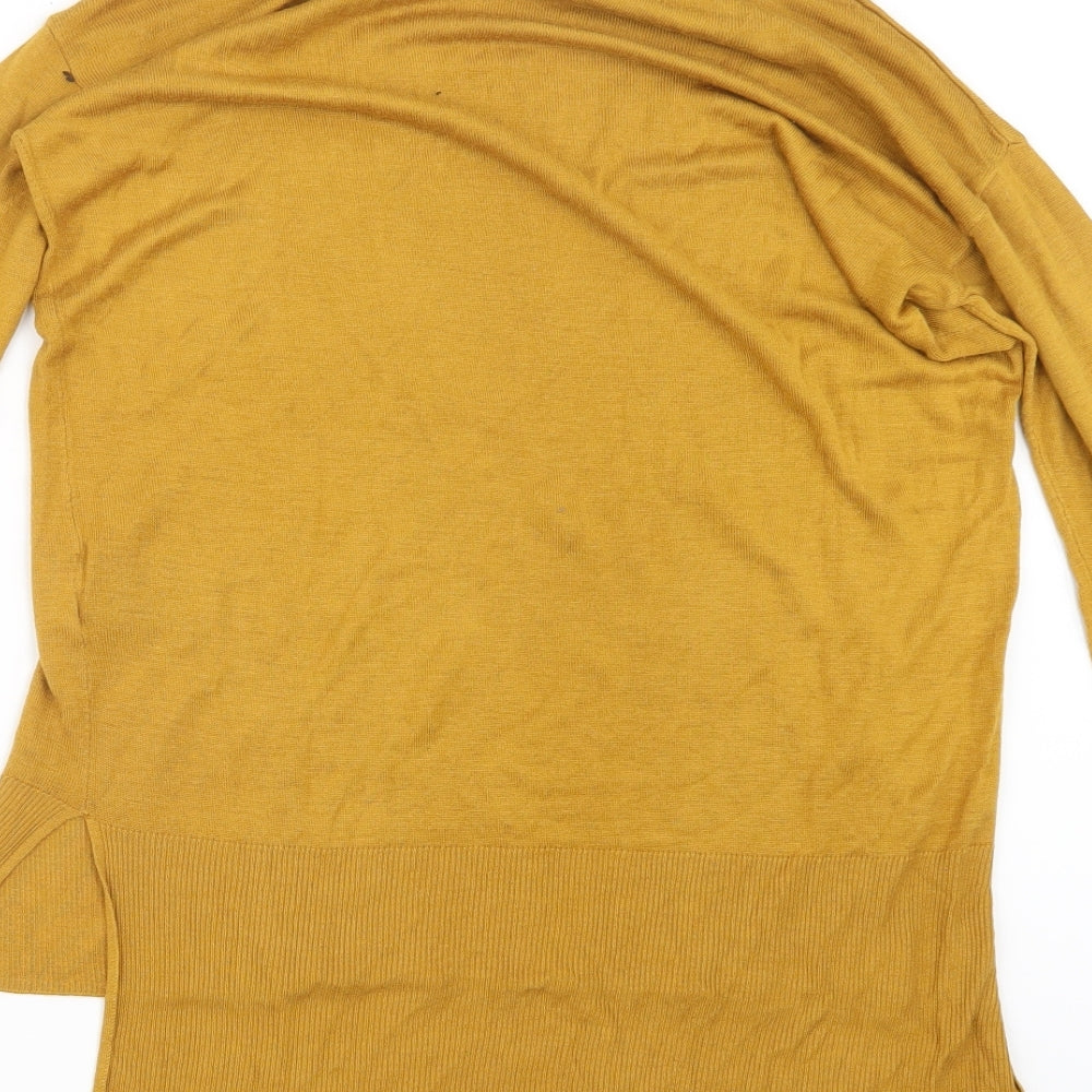 Womens UK Size XS H&M Yellow Pullover Jumper