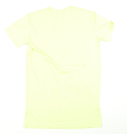 Missguided Womens Yellow T-Shirt Dress Size 12