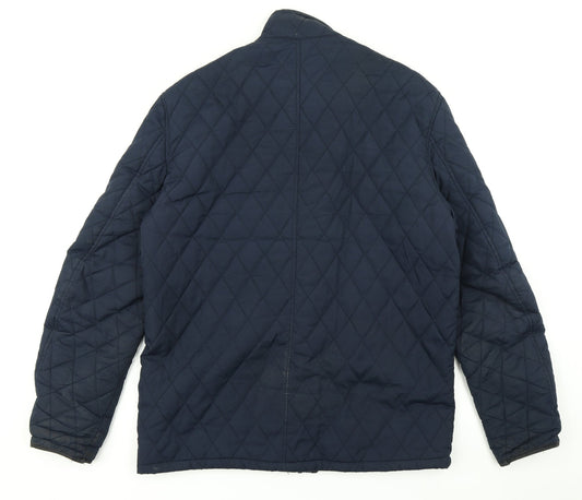 Womens UK Size M Easy Blue Pea Coat