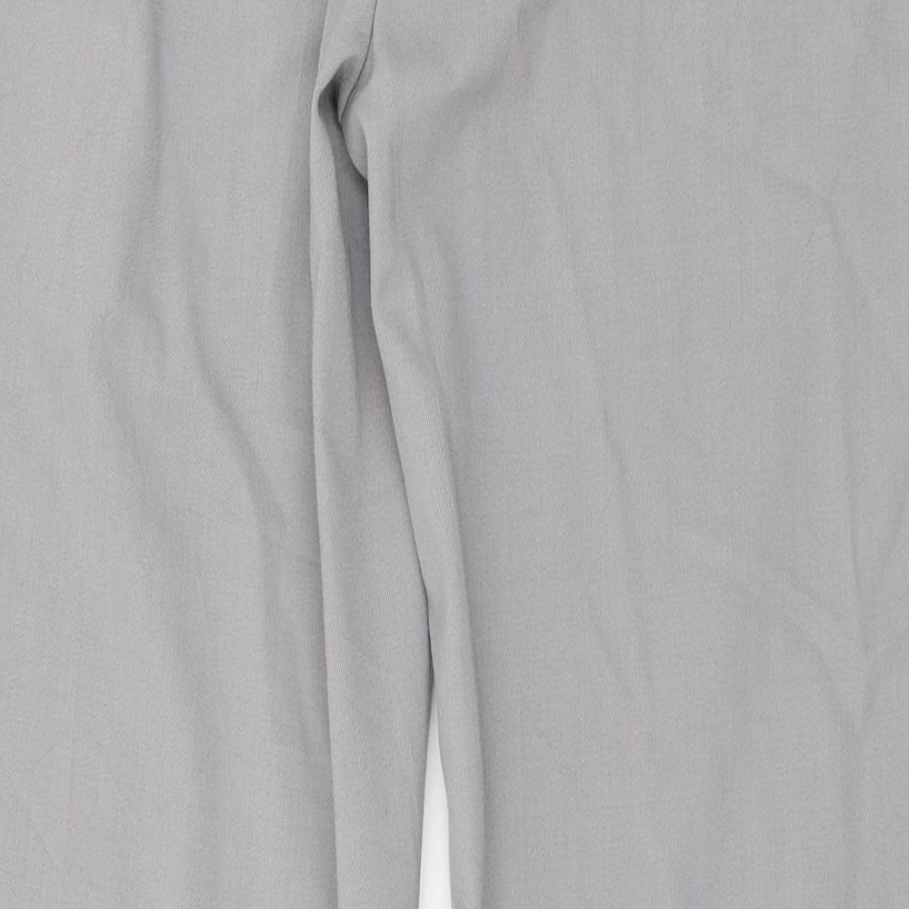Womens UK Size 26 in Artigiano Regular Fit Grey Trousers