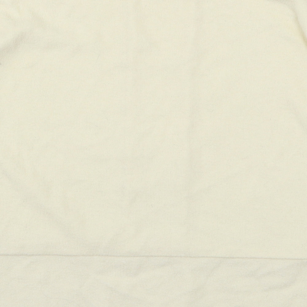 Womens UK Size 8 TU Ivory Basic T-Shirt