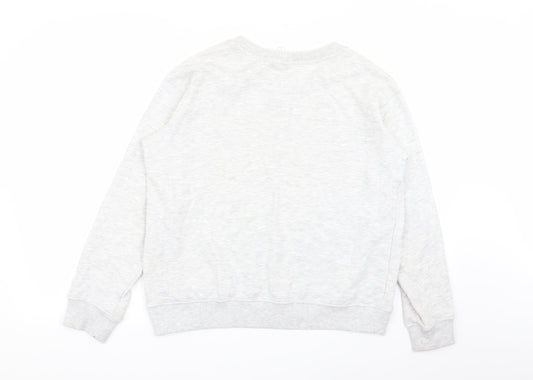 Womens UK Size S H&M Grey Pullover Jumper