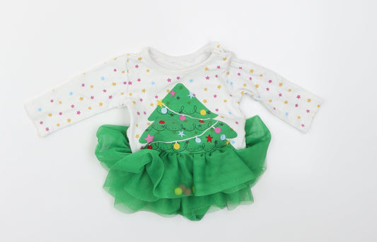 TU Girls Multicoloured Fit & Flare Size 0-3 Months