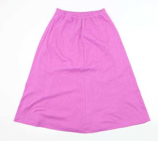 DMART Womens Pink Flare Skirt Size 10