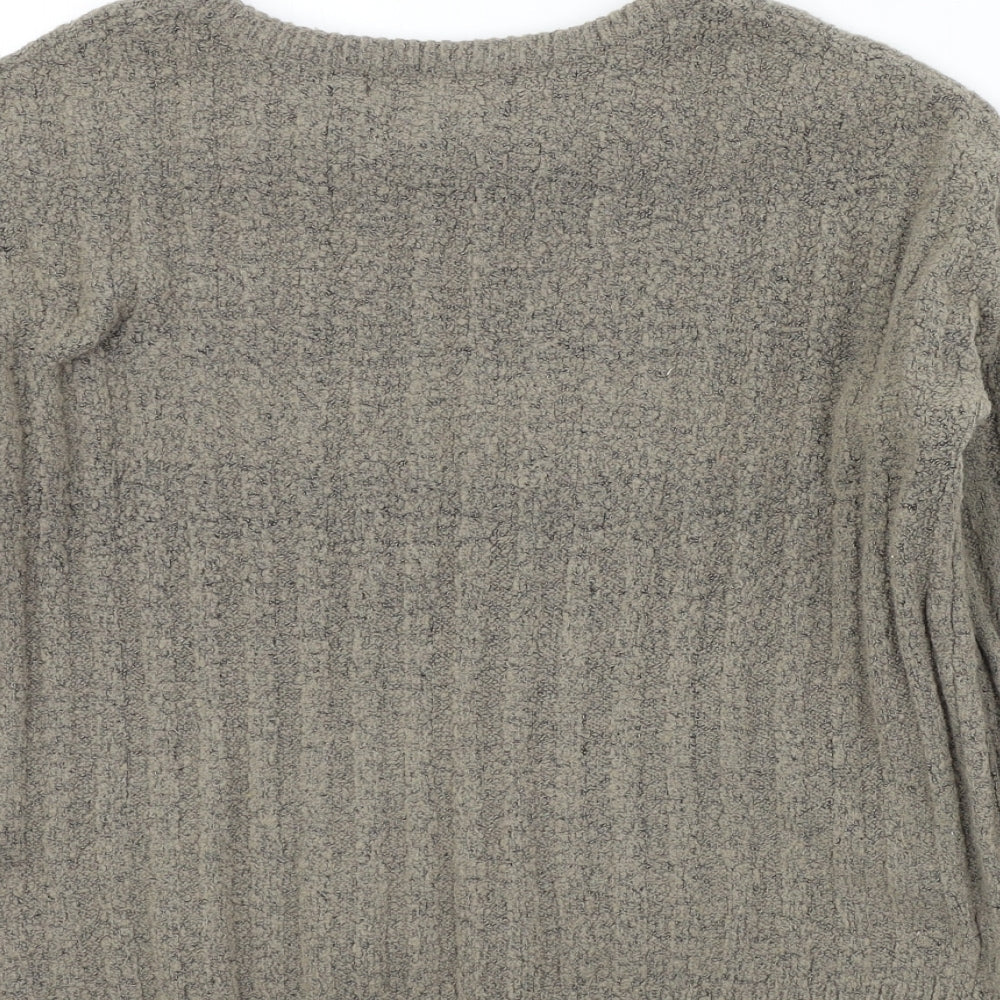 Womens UK Size XS Amisu Brown Pullover Jumper