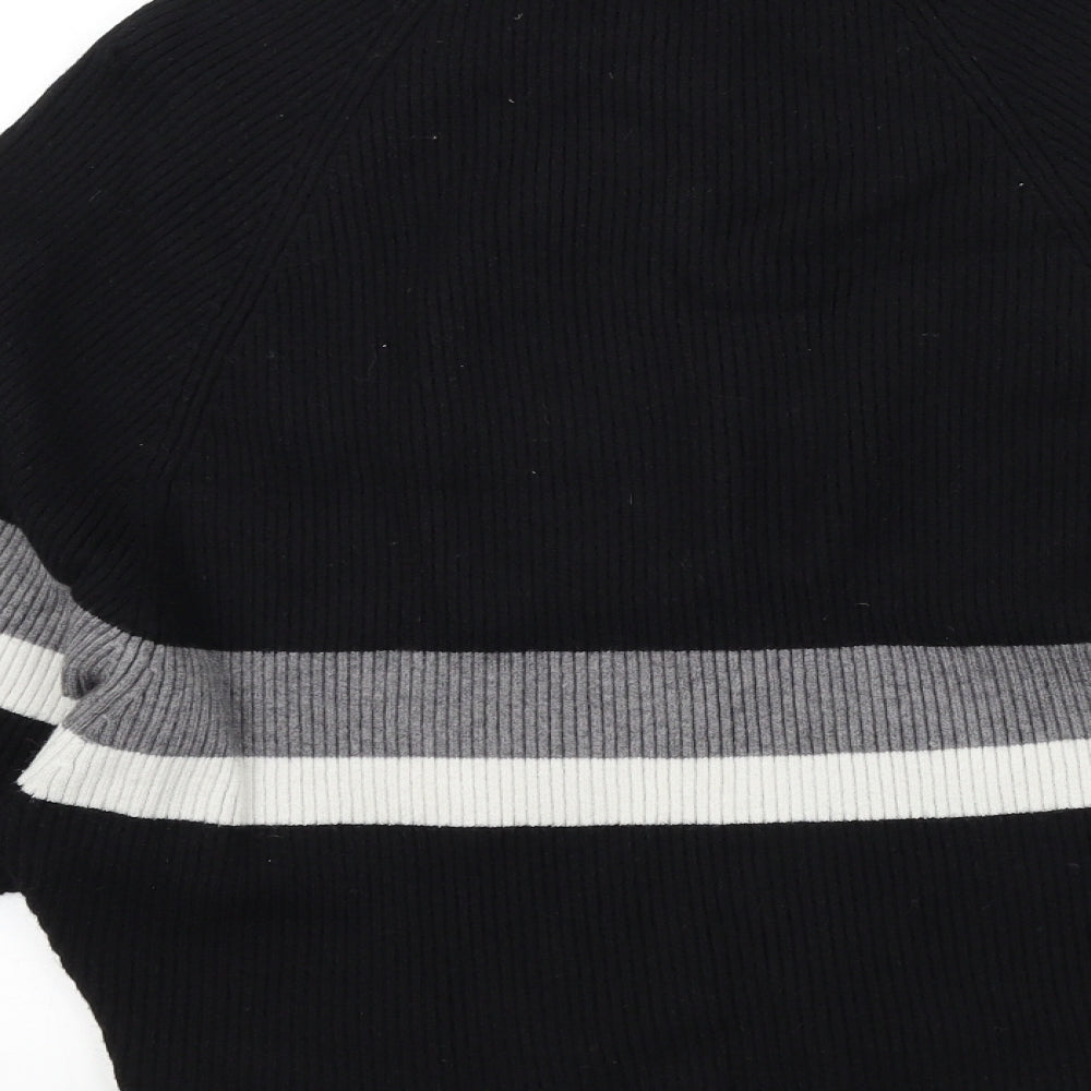 Womens UK Size M sweewe Black Pullover Jumper