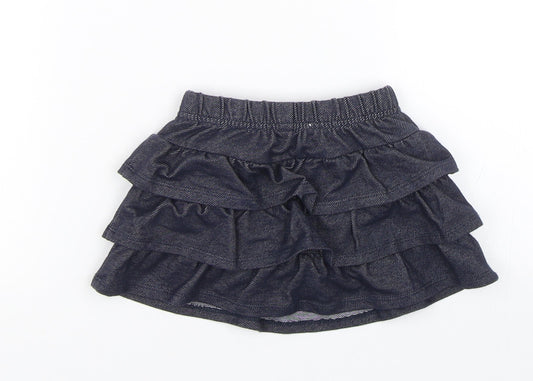 Garnanimals Girls Blue Flare Skirt Size 12 Months