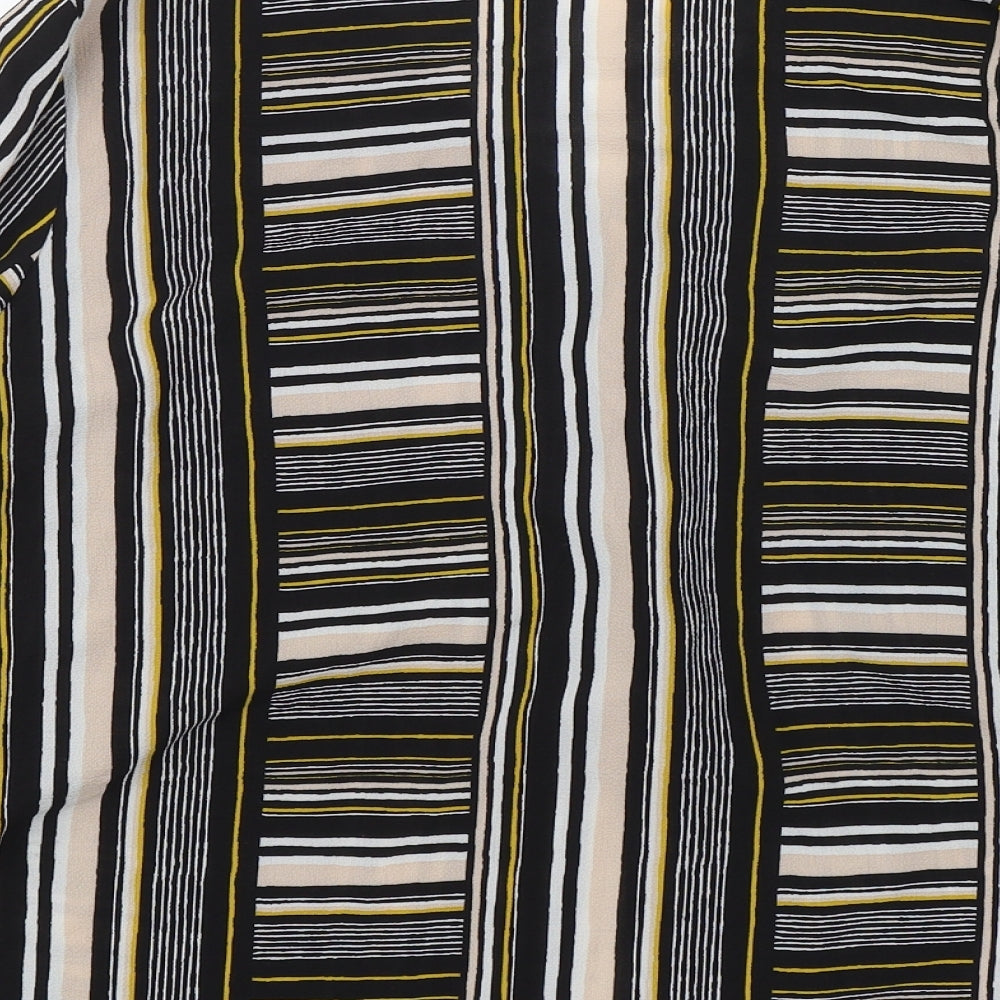 Papaya Womens Multicoloured Striped Basic Blouse Size 10