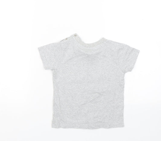 Nutmeg Boys Grey Basic T-Shirt Size 2-3 Years