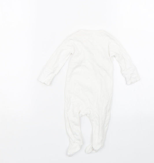 NEXT Baby White Babygrow One-Piece Size 0-3 Months - 0-1 Months