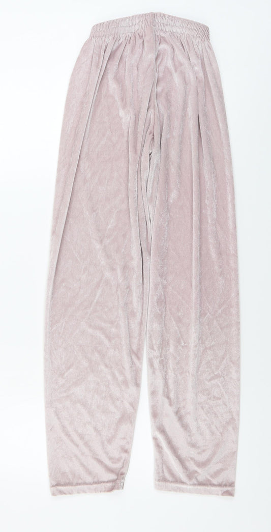 NEUVILLE Womens Pink Sweatpants Trousers Size 12 L26 in