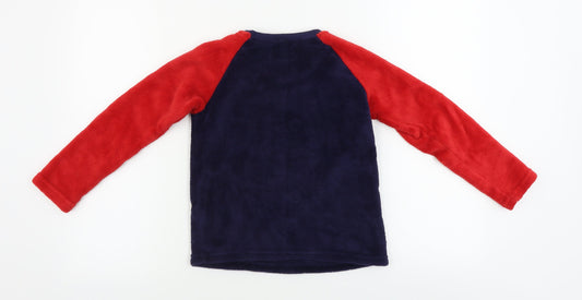 Primark Boys Blue Pullover Jumper Size 7-8 Years