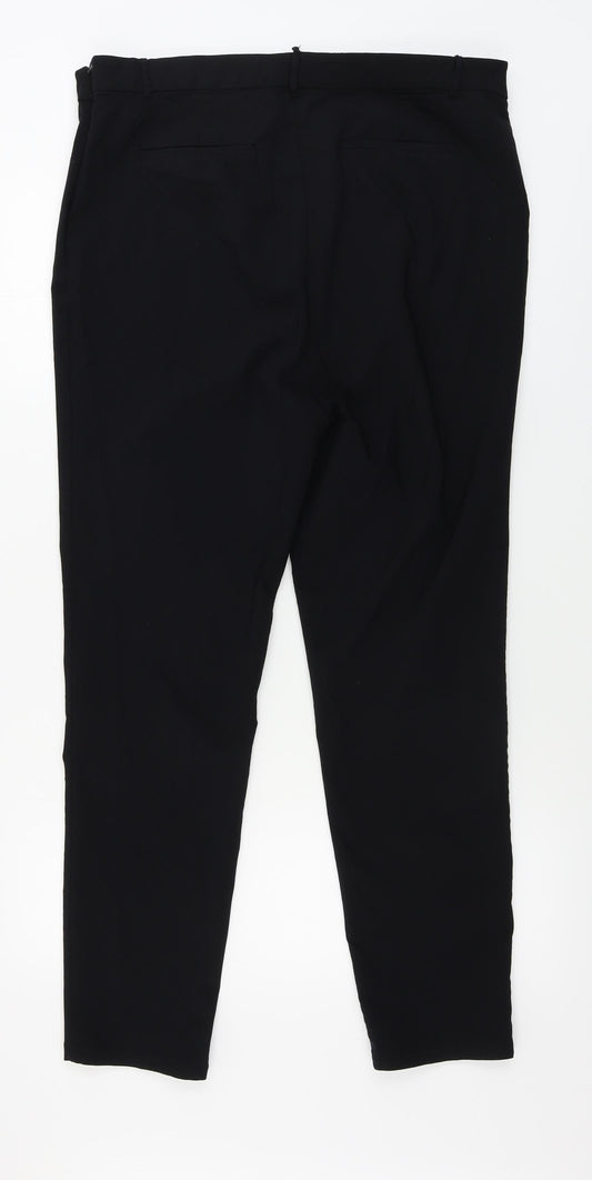 FOREVER 21 Womens Black Trousers Size 34 in L26 in