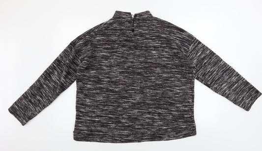 Womens UK Size 12 New Look Black Pullover Jumper