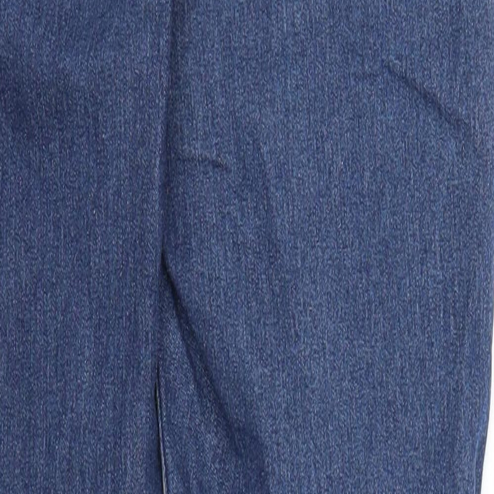 Womens UK Size S Preworn Regular Fit Straight Blue Jeans