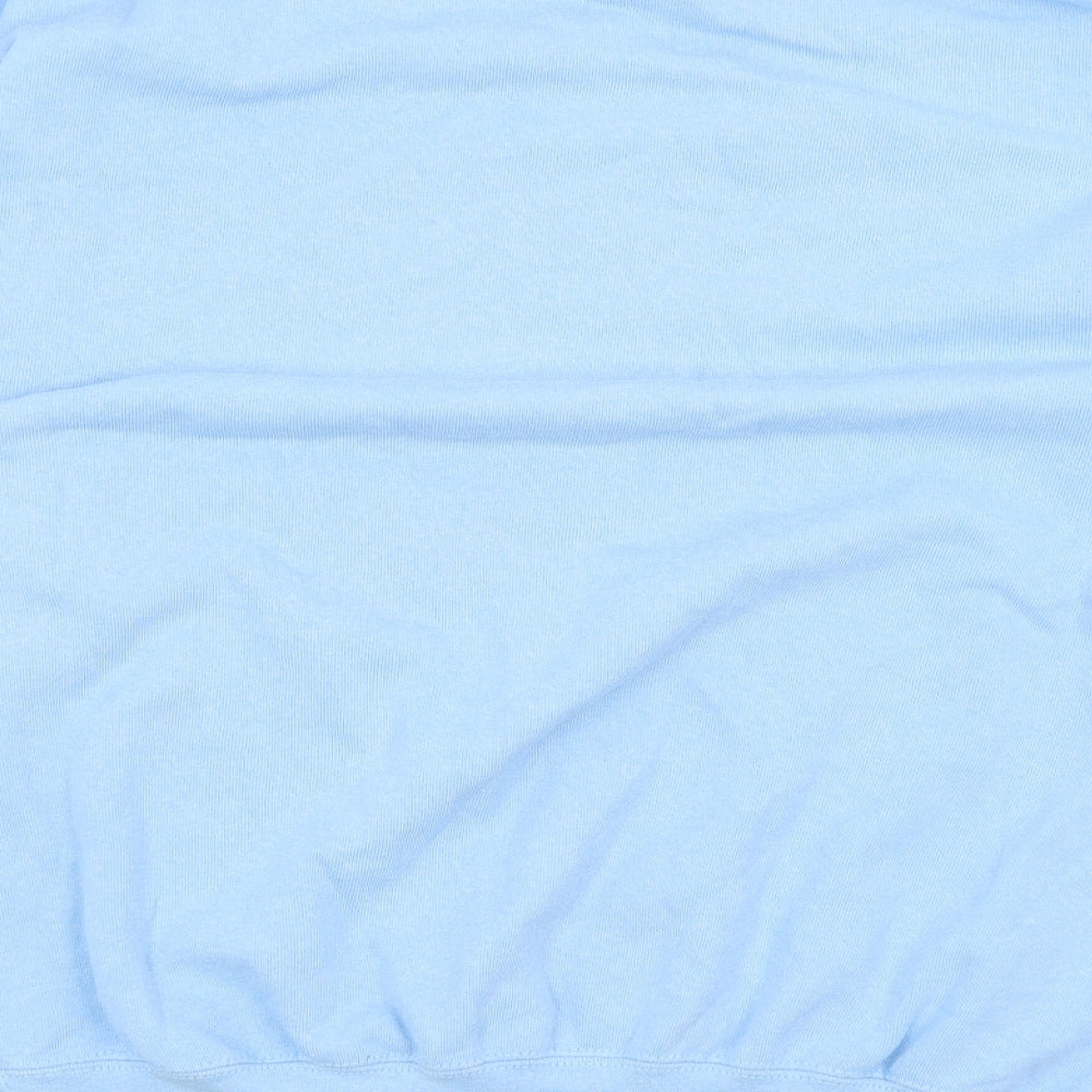 Fruit of the Loom Mens Blue Pullover Jumper Size XL