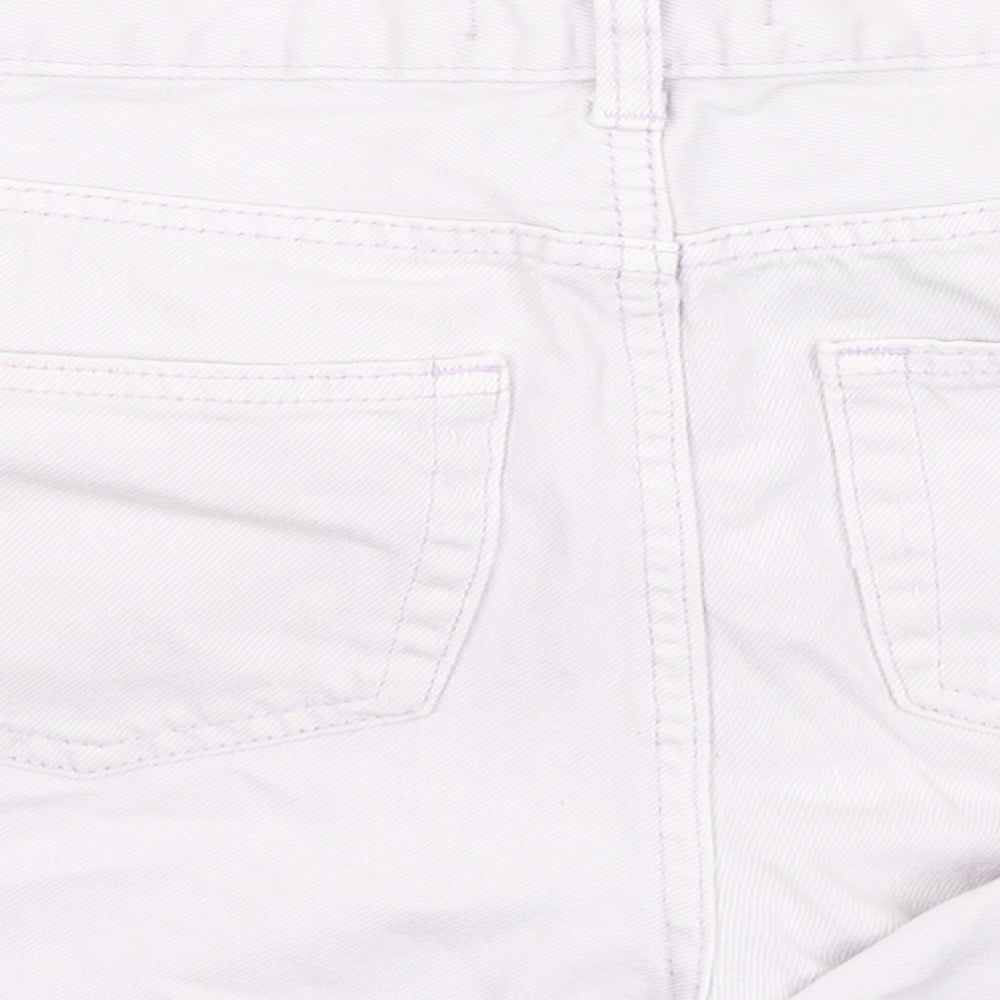 Denim Co Womens Purple Hot Pants Shorts Size 4