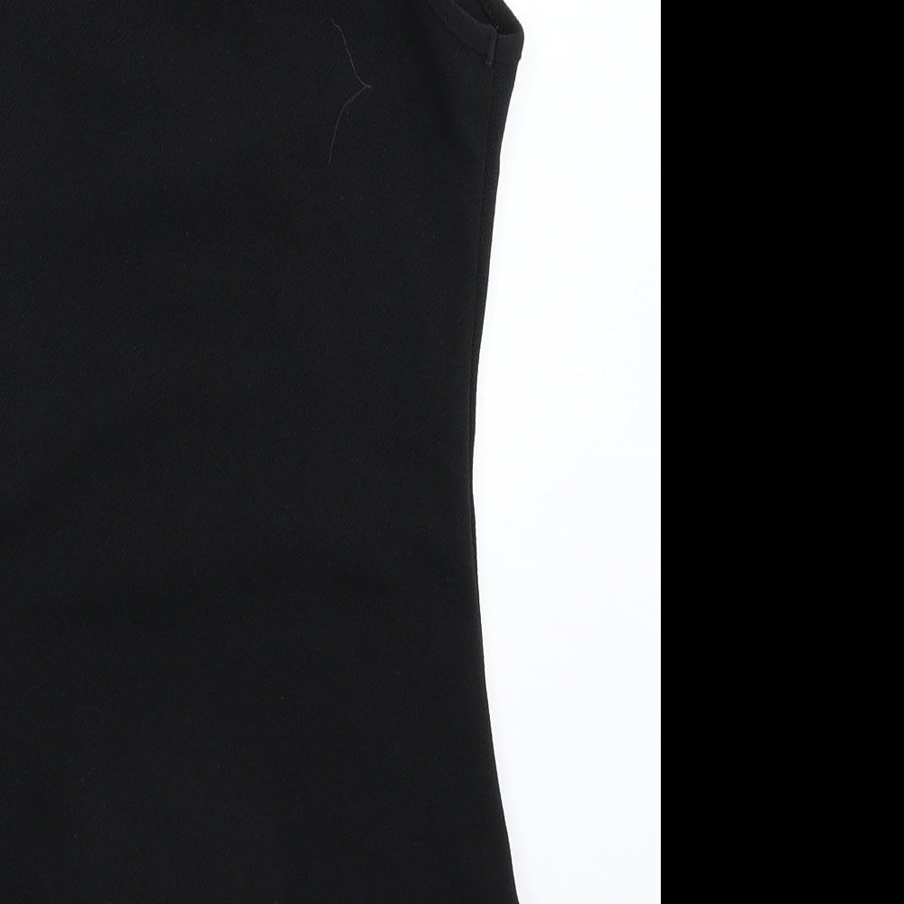 Womens UK Size 6 Atmosphere One-Piece Black Bodysuit