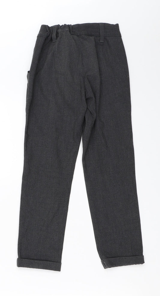 Matalan Girls Grey Dress Pants Trousers Size 6 Years - School trousers