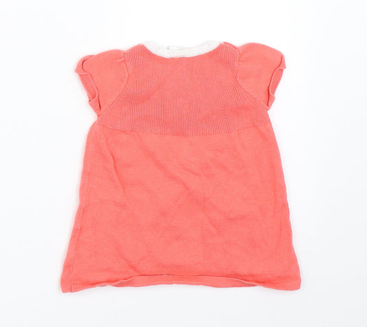 H&M Girls Pink Shift Size 0-3 Months