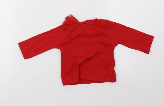 Matalan Baby Red Basic Casual Size 0-3 Months