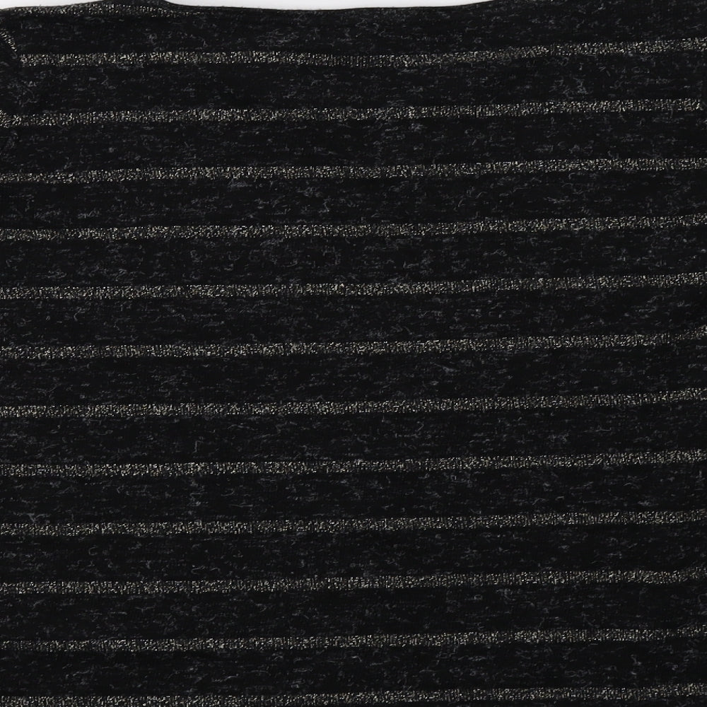 Womens UK Size 14 NEXT Black Pullover Sweatshirt
