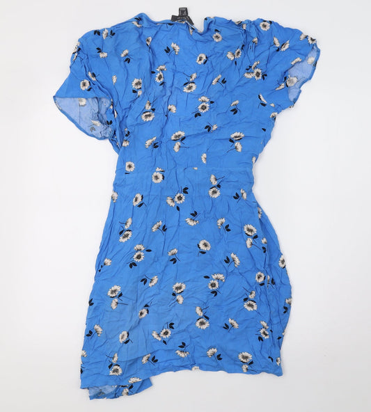 Primark Womens Blue Polka Dot Jacket Size 14 - beach wear