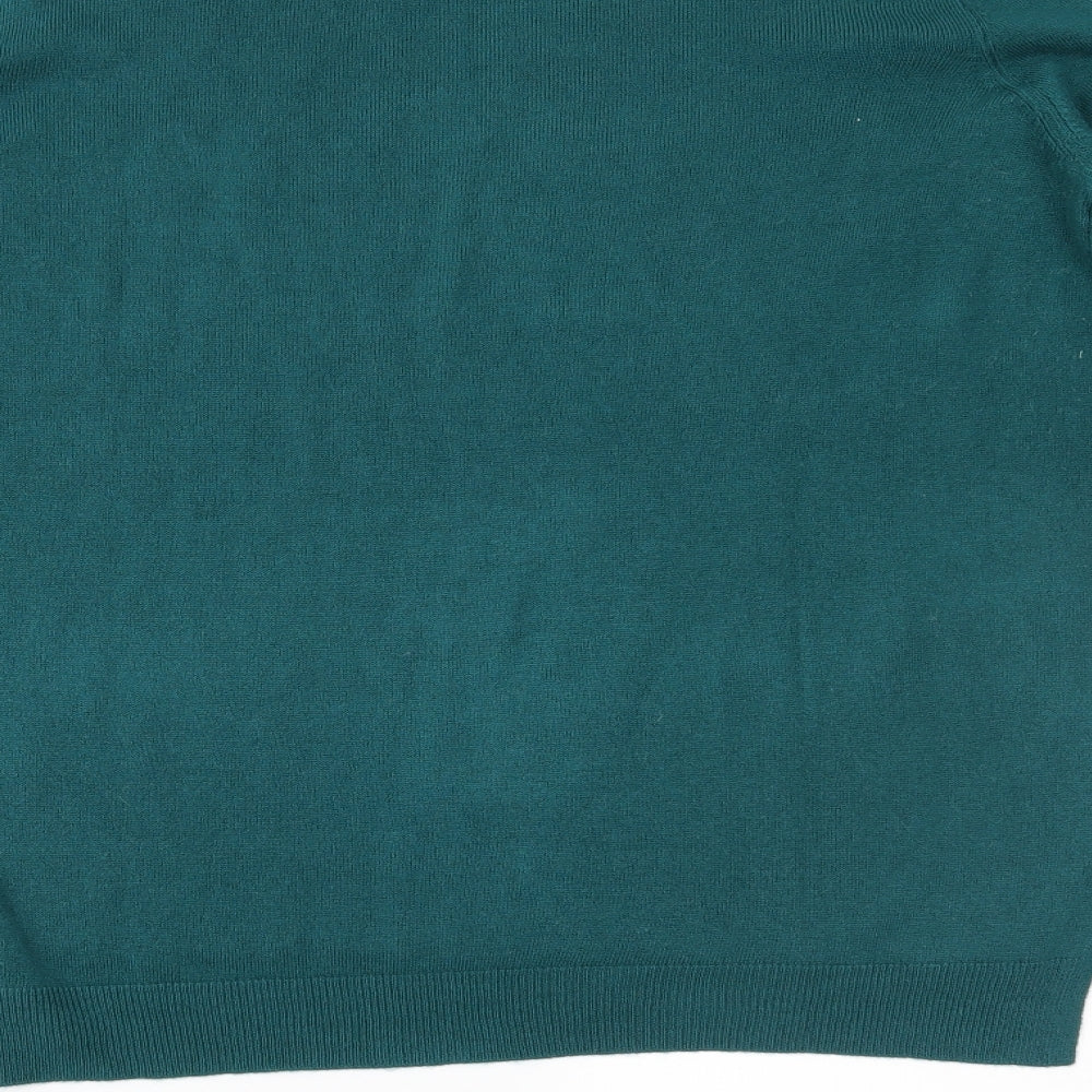 Womens UK Size L Primark Green Pullover Jumper