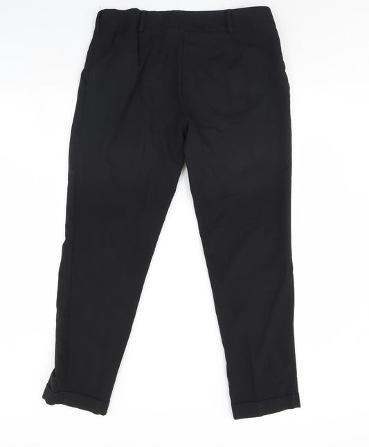 New Look Womens Black Dress Pants Trousers Size 12 L30 in