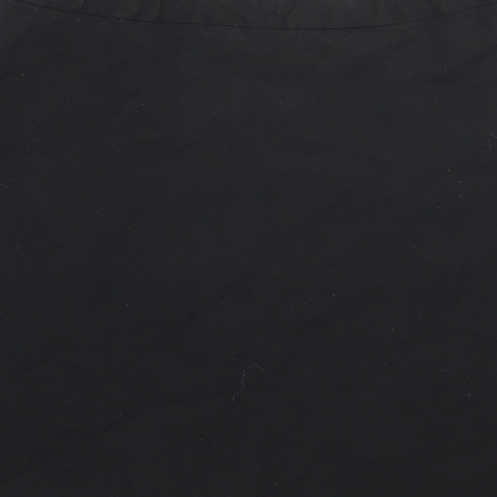 Marks and Spencer Girls Black A-Line Skirt Size 14 Years