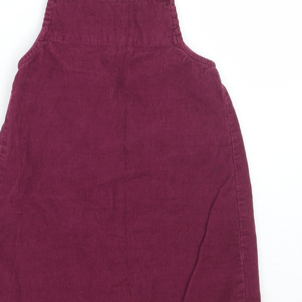 Brand and care label for George girls’ purple a-line, size 12-18, months
