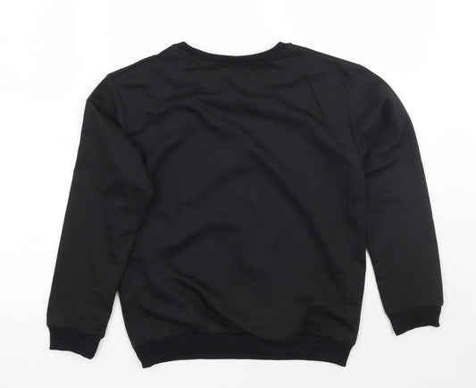SheIn Girls Black Pullover Jumper Size 15 Years