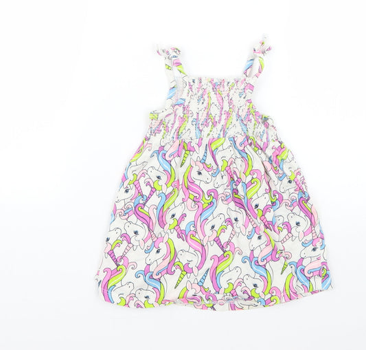F&F Baby Multicoloured Geometric Maxi Size 12-18 Months - unicorn