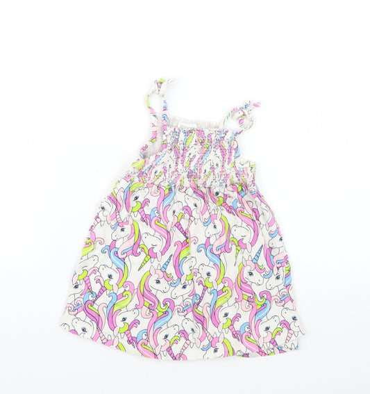F&F Baby Multicoloured Geometric Maxi Size 12-18 Months - unicorn
