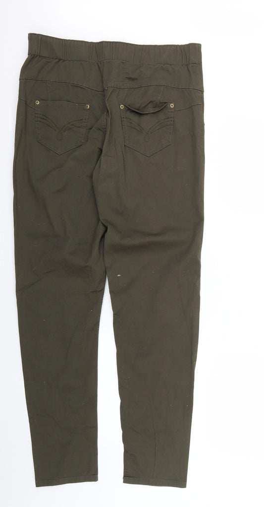 Avon Womens Brown Skinny Jeans L30.5 in