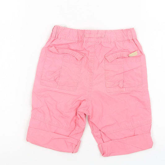 L.O.G.G Girls Pink Cargo Trousers Size 9-12 Months