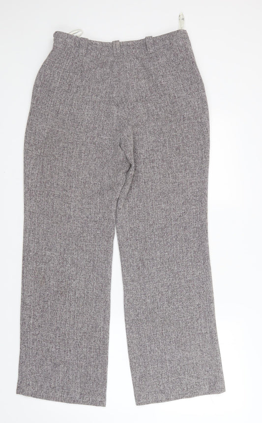 Womens UK Size 32 in BHS Regular Fit Purple Trousers