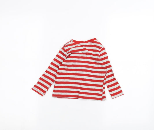 So Cute Baby Grey Striped Basic T-Shirt Size 9-12 Months - christmas