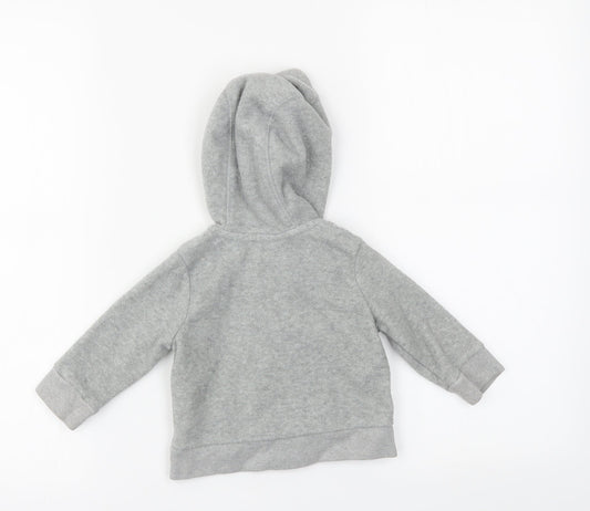Gap Baby Grey Full Zip Jumper Size 6-9 Months