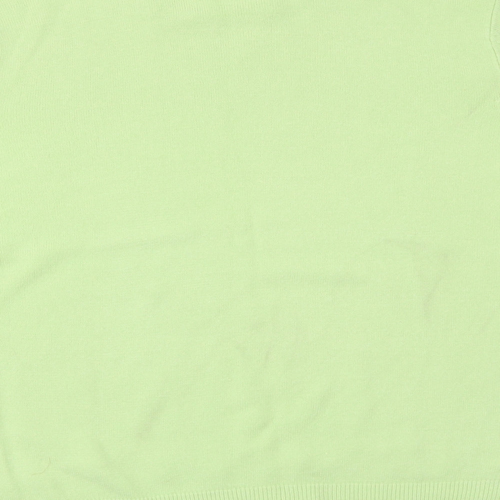 Womens UK Size M Bonmarché Green Pullover Jumper