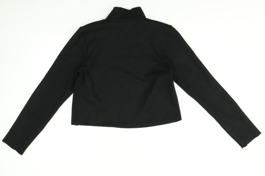 Womens UK Size S Zara Black Pullover Jumper