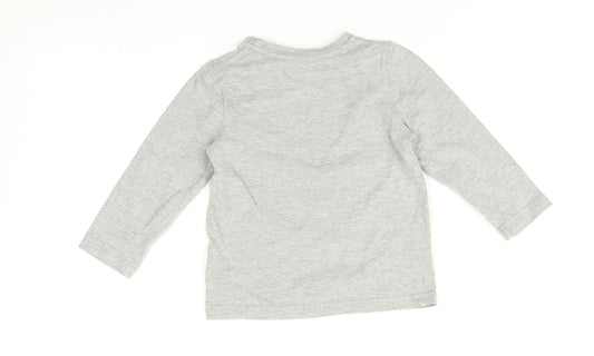 TU Grey Basic T-Shirt Size 12-18 Months