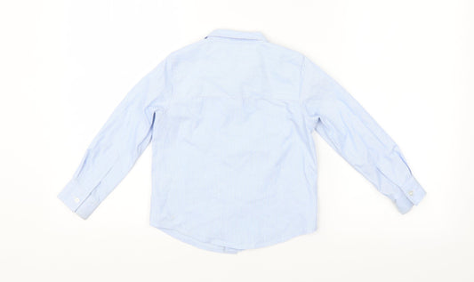 Urban Boys Boys Blue Basic Button-Up Size 4 Years