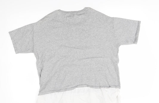 Womens UK Size 14 Dorothy Perkins Grey Pullover Jumper