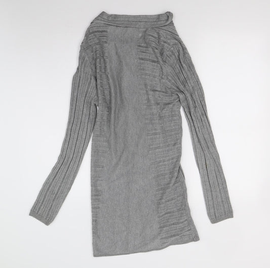 Womens UK Size 12 Per Una Grey Cardigan Jumper