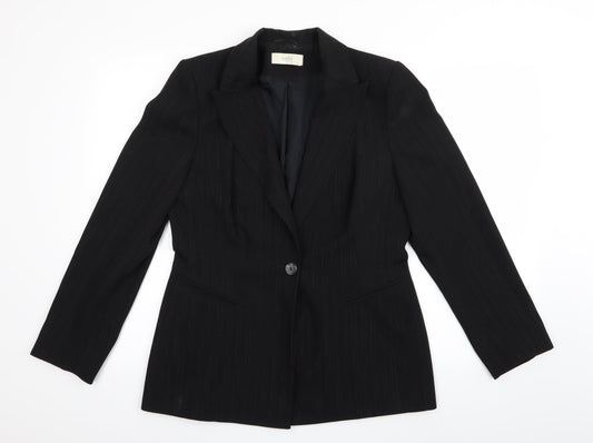 Womens UK Size 12 Wallis Black Jacket
